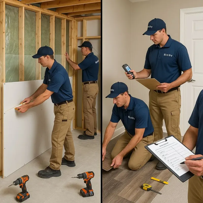 Repairs and Reconstruction process in Woods Creek, WA